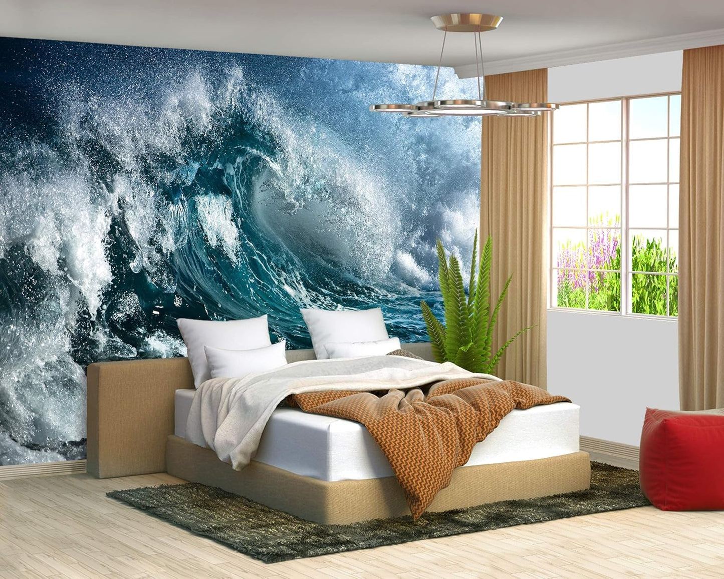 Castle Mural Large Wallpaper for Living Room Bedroom (Papel tapiz para pared de habitatacion) 151" x 105" (It's not Peel and Stick)