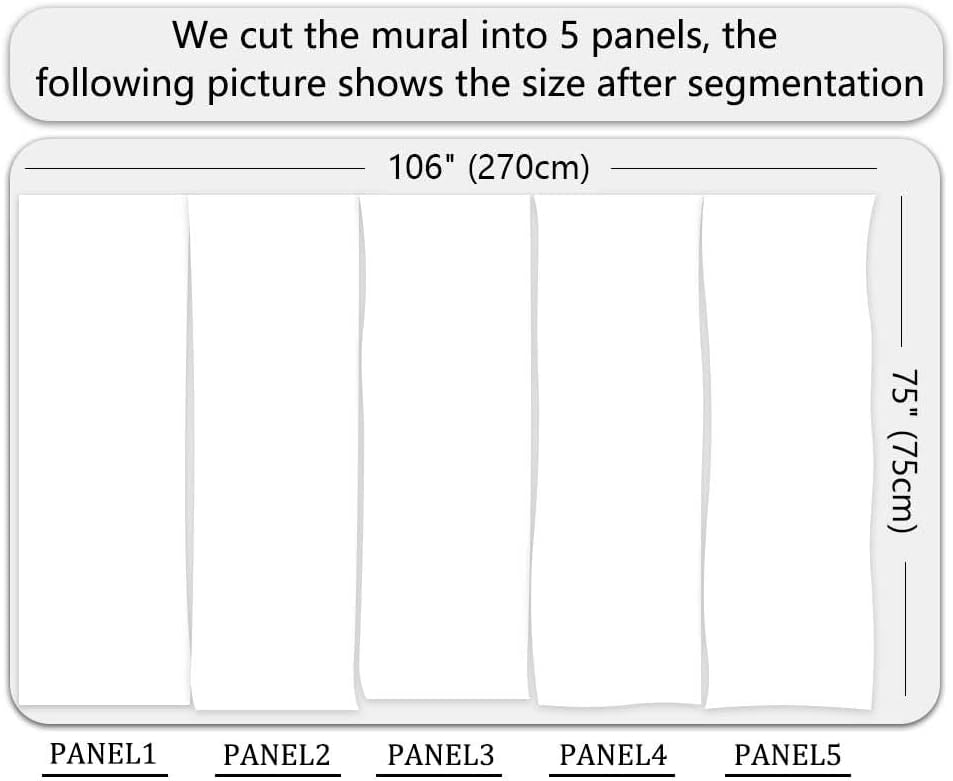 Tropical Plant Forest Wallpaper Mural Animals and Flowers Jungle Landscape Wall Mural for Bedroom Living Room Bathroom