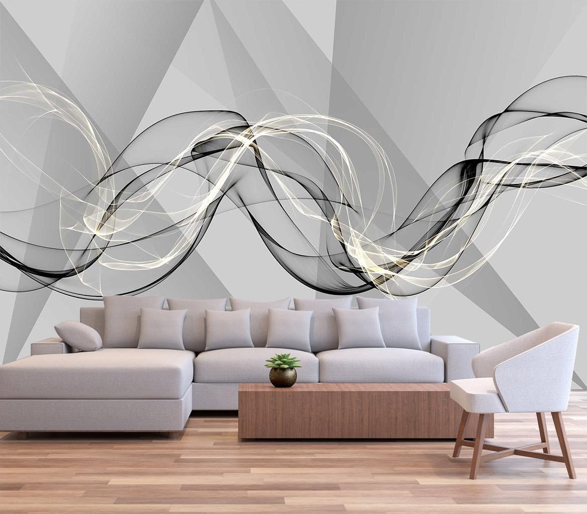 Sunshine Forest Mural Wallpaper Landscape Tree Wallpaper Large Nature Scenery Wall Mural for Living Room (not self-Adhesive)