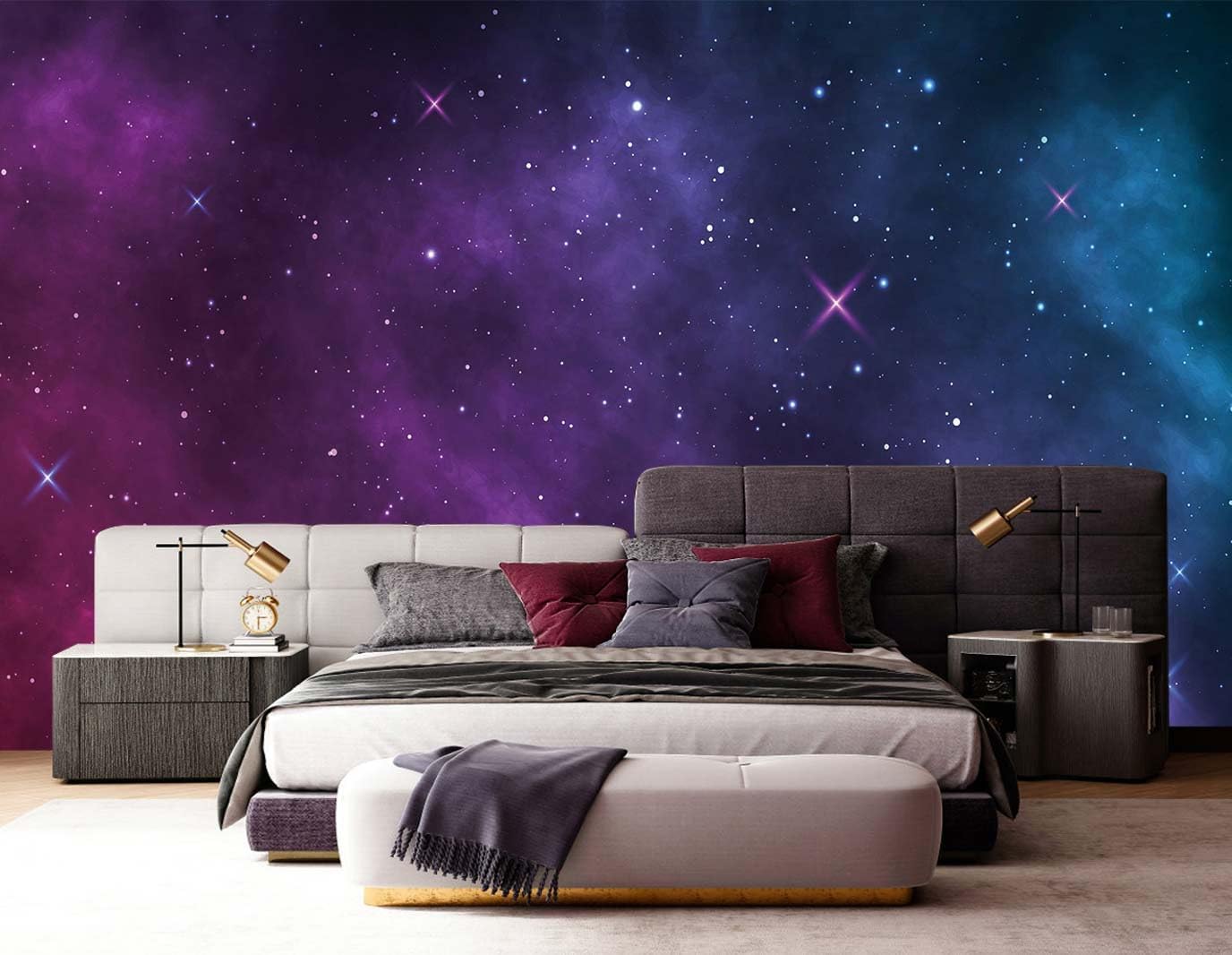 Tropical Plant Forest Wallpaper Mural Animals and Flowers Jungle Landscape Wall Mural for Bedroom Living Room Bathroom