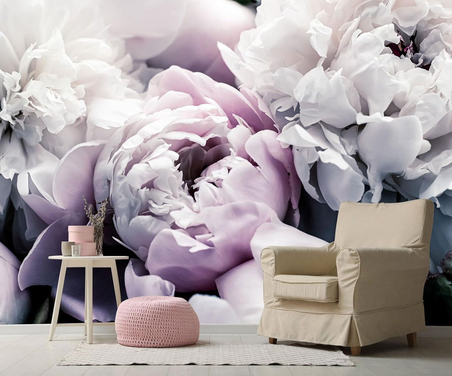 Forest Fabric Mural Wallpaper for Living Room Bedroom Dining Room(Not Self-Adhesive)