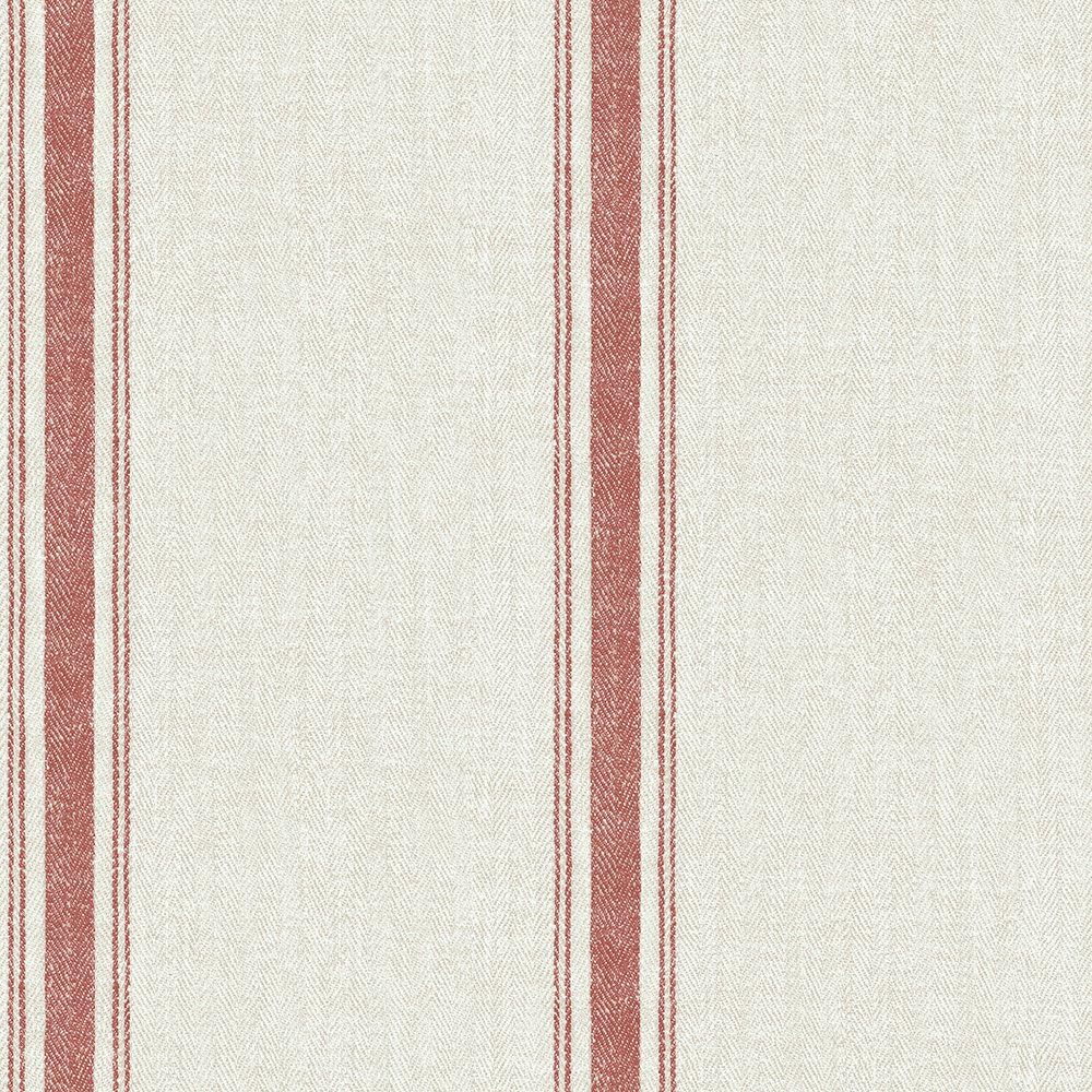 Chesapeake 3115-12462 Linette Fabric Stripe Wallpaper, Blue