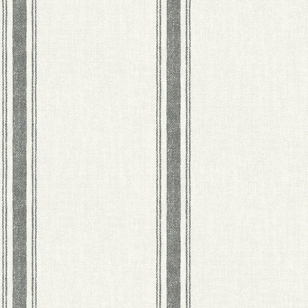 Chesapeake 3115-12462 Linette Fabric Stripe Wallpaper, Blue