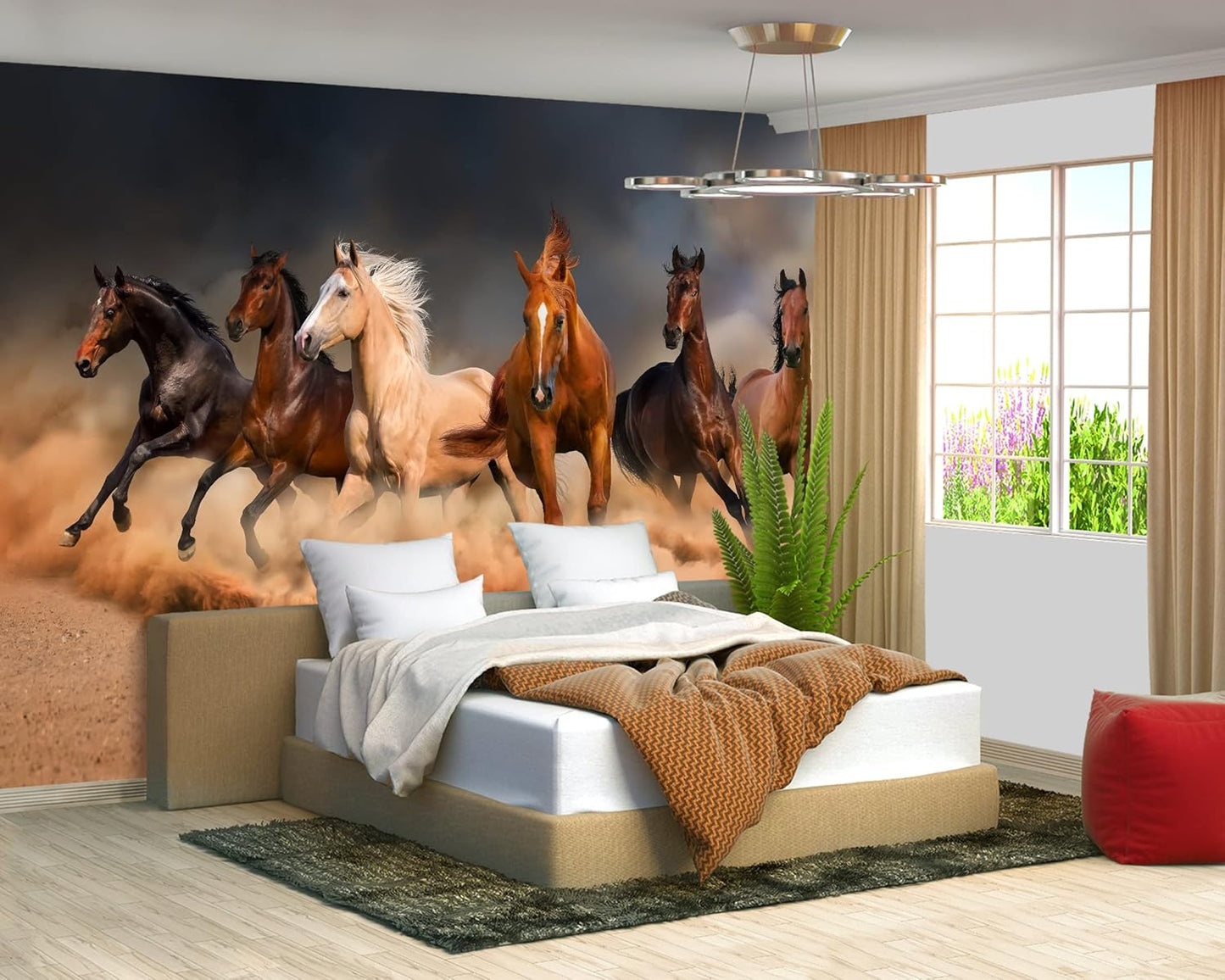 Castle Mural Large Wallpaper for Living Room Bedroom (Papel tapiz para pared de habitatacion) 151" x 105" (It's not Peel and Stick)